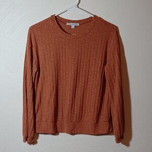 Women's Green Envelope Top, Size - Small, Rust in Color